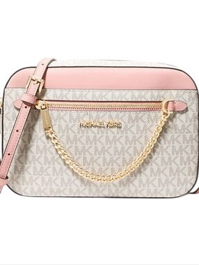 *NWT* MICHAEL KORS Outlet Jet Set Large Logo Crossbody Bag